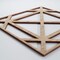 Ekena Millwork Medium Buxton Decorative Fretwork Wood Wall Panels, Red Oak, 15 3/8"W x 15 3/8"H x 3/8"T WALW16X16X0375BUXRO - alternate 2